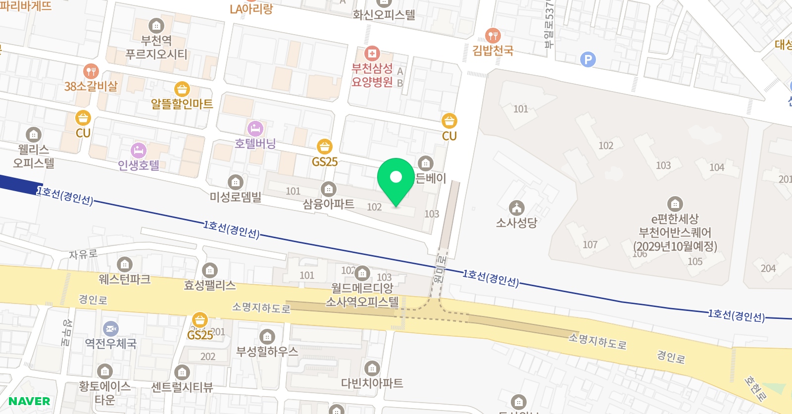 흥미진 당 위치