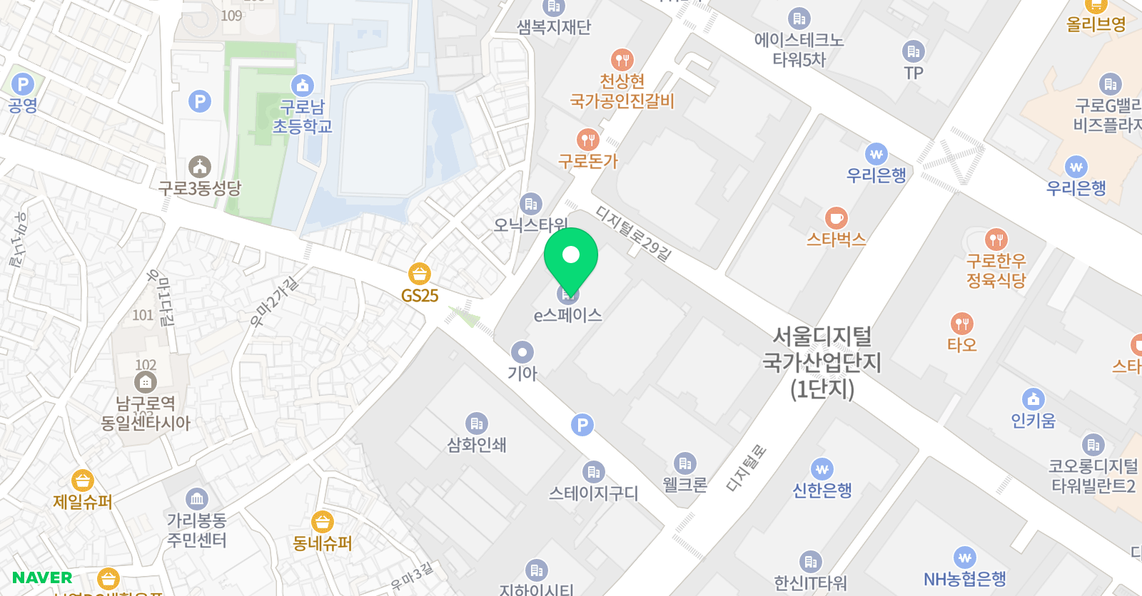 와이제이 랭귀지랩 위치