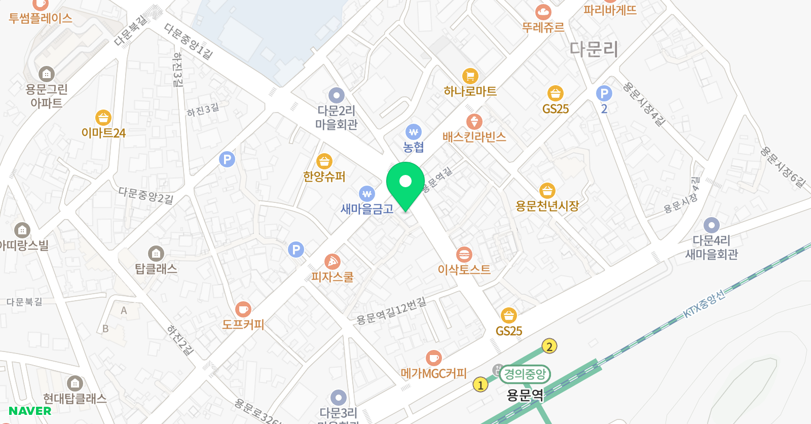SJ 영어수학전문학원 위치