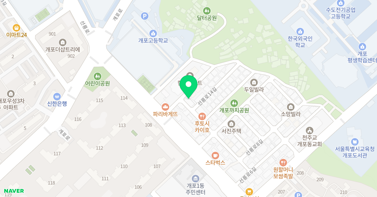 닥터필로스 강남센터 위치
