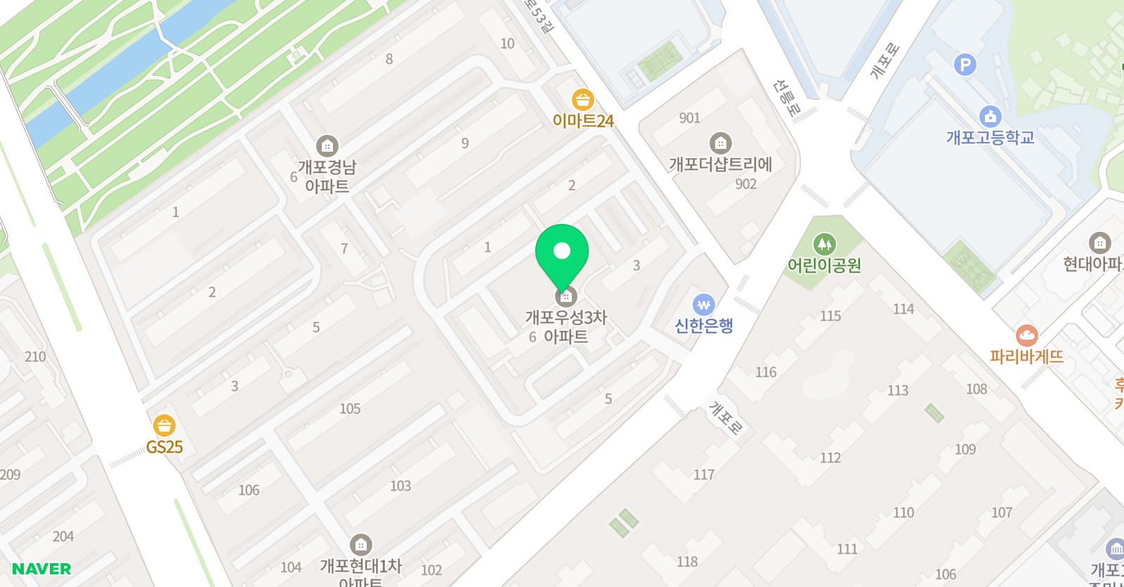 한우리 독서토론논술 강남개일독서교실 위치