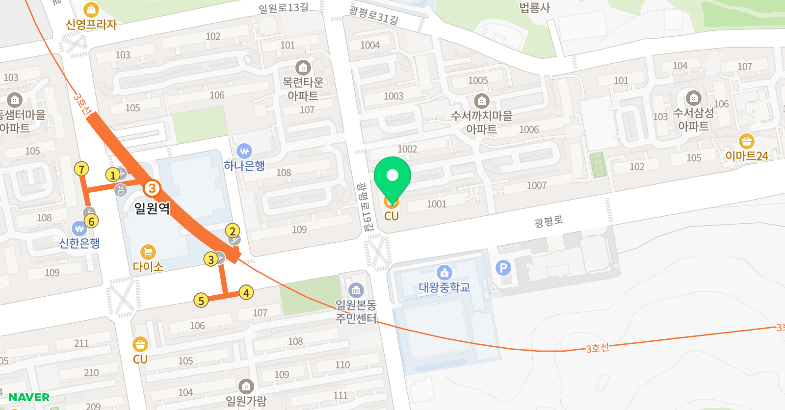 수서 피아노 위치