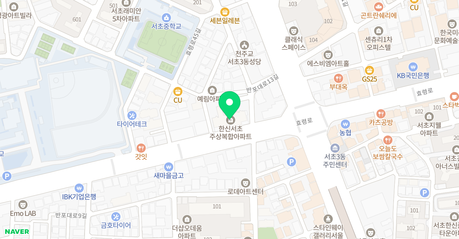 쭌에듀 학원 위치