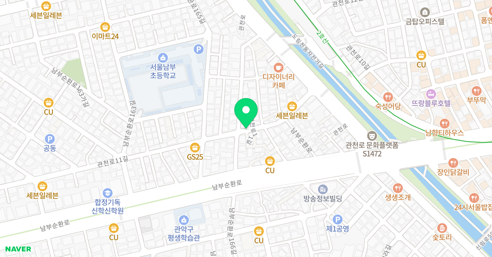 맑은마음 피아노 음악교습소 위치