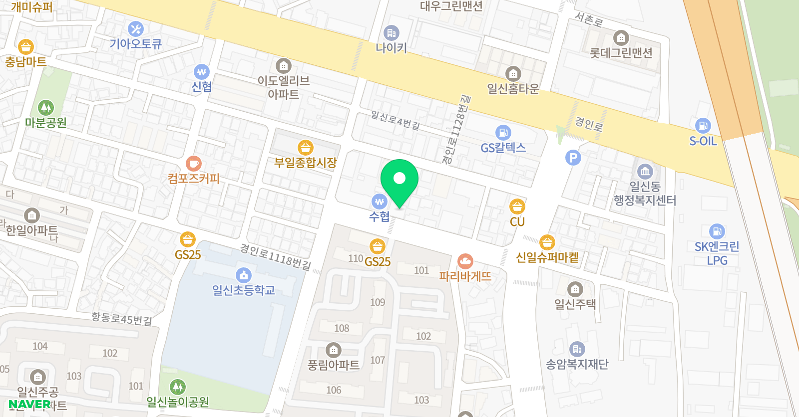 시몬 음악학원 위치