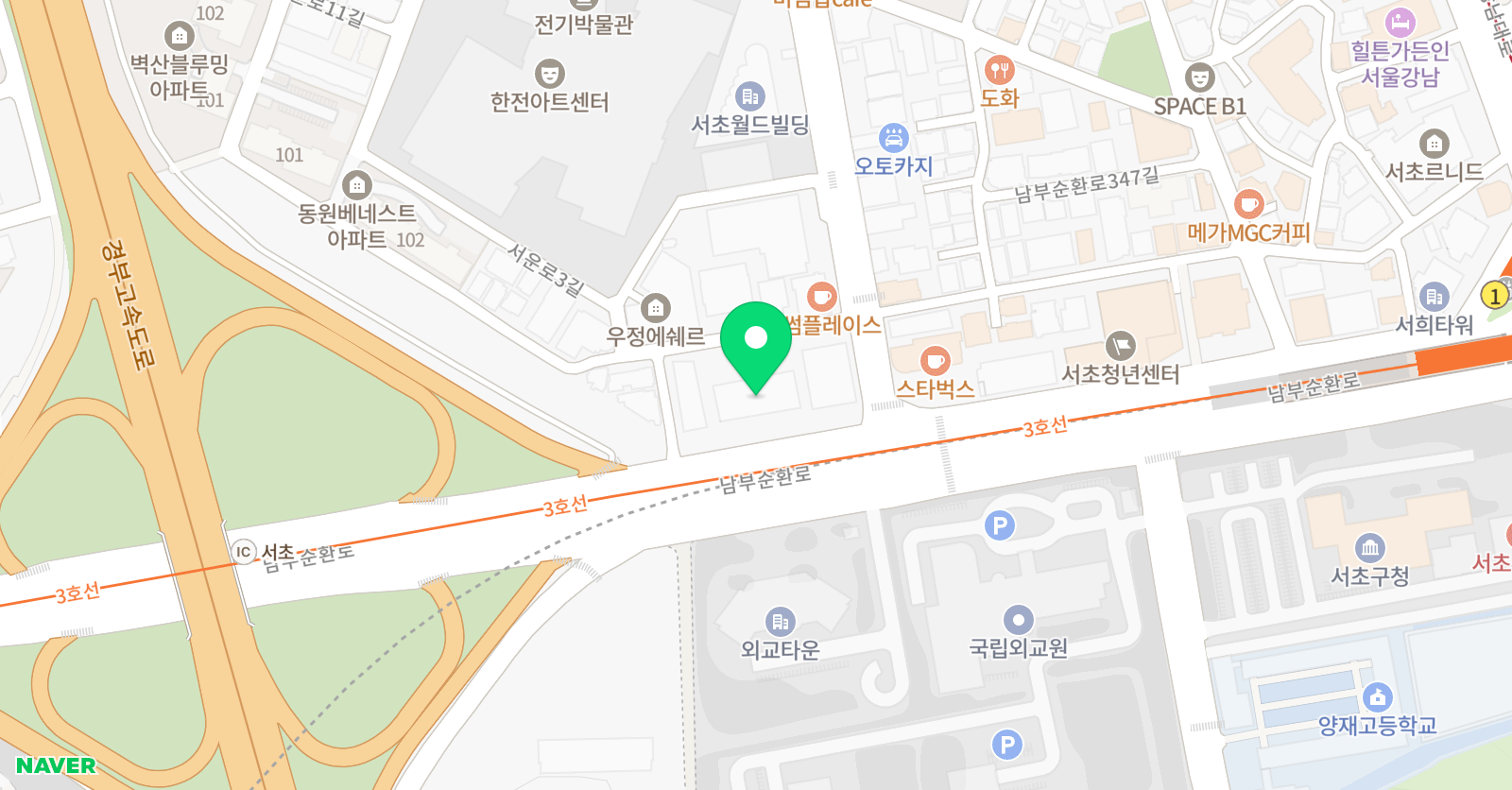 이투스247학원 위치