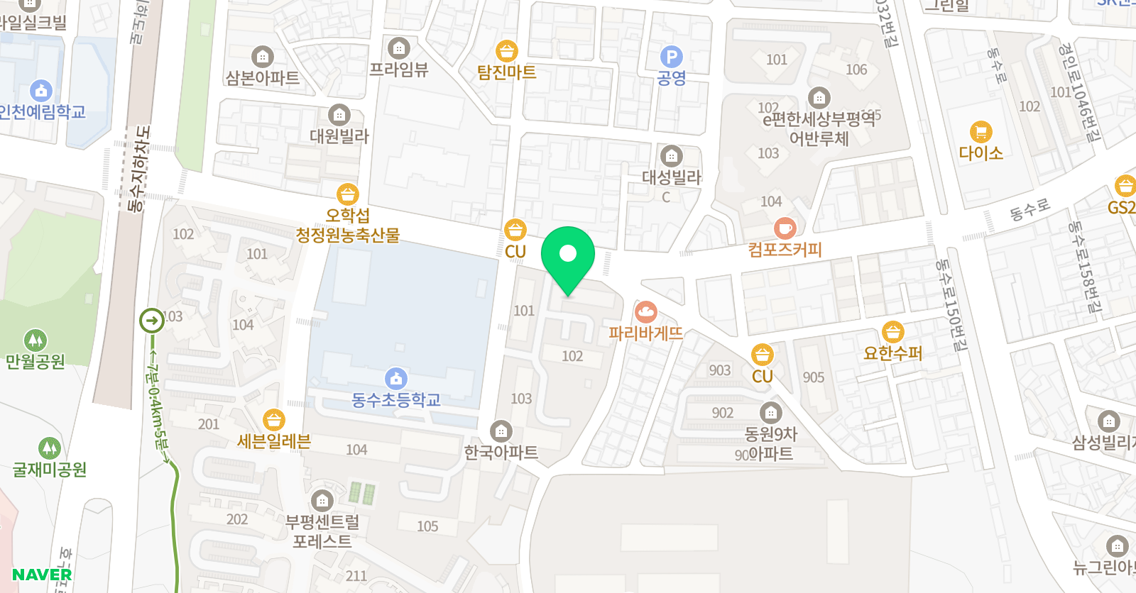 부개 수학교습소 위치