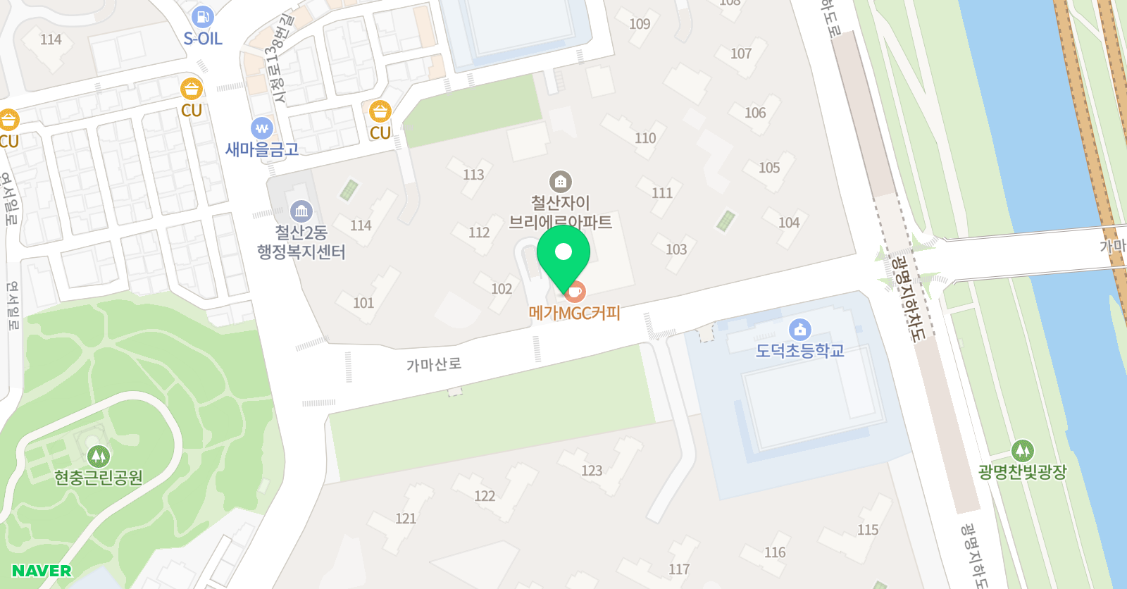 브리에르 미술학원 위치