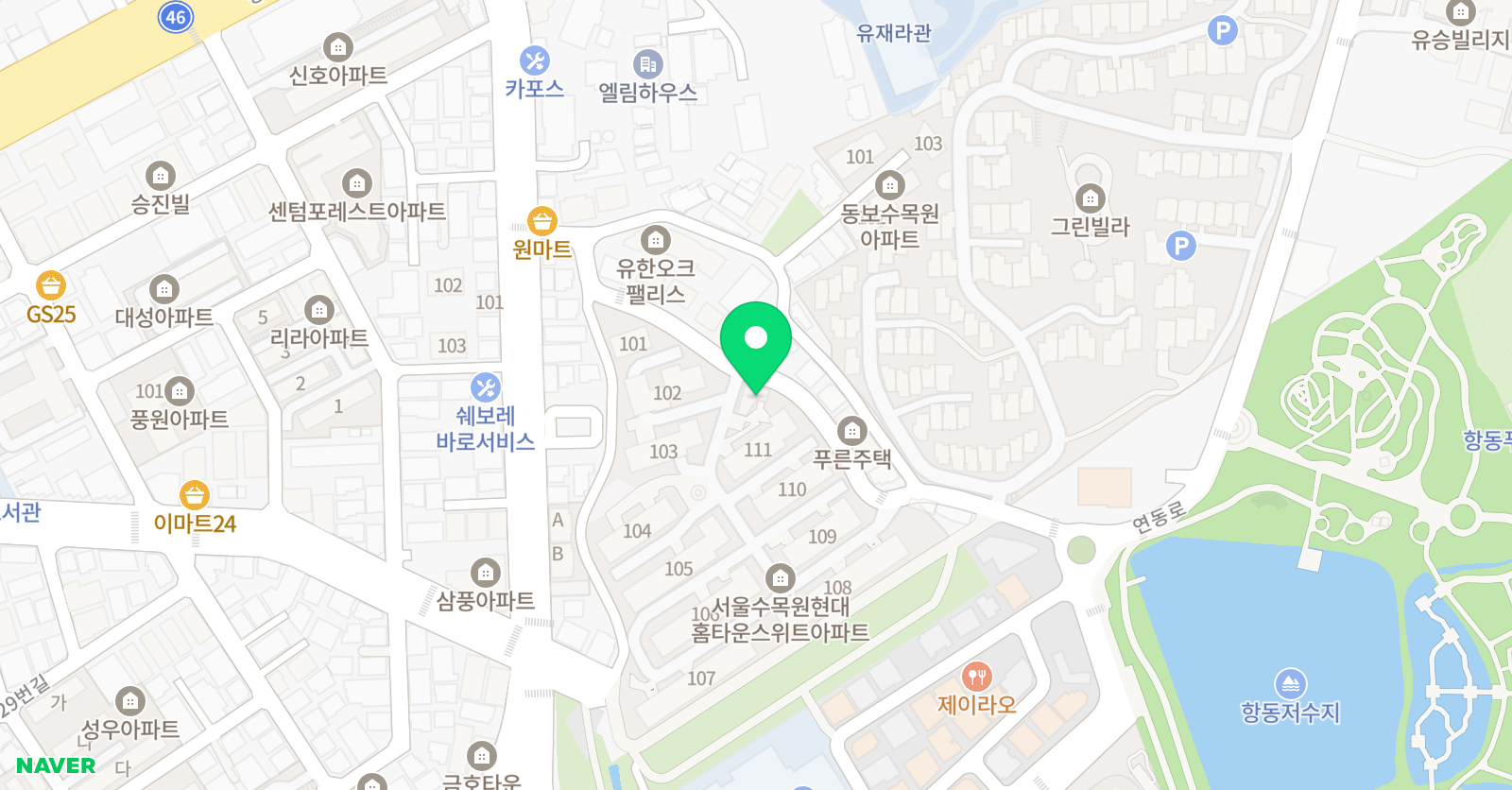 뉴비바체 음악교습소 위치