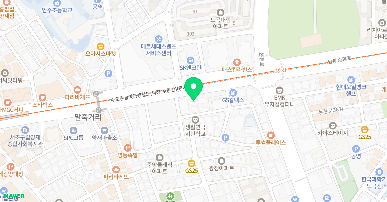 숲컴퍼니 위치