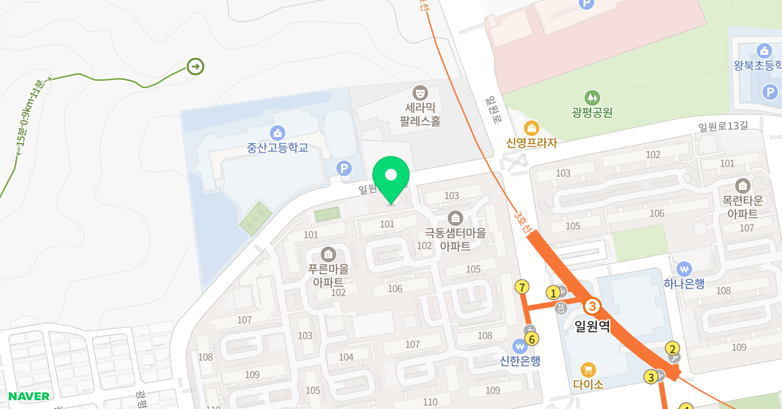 ACA 강남점 위치