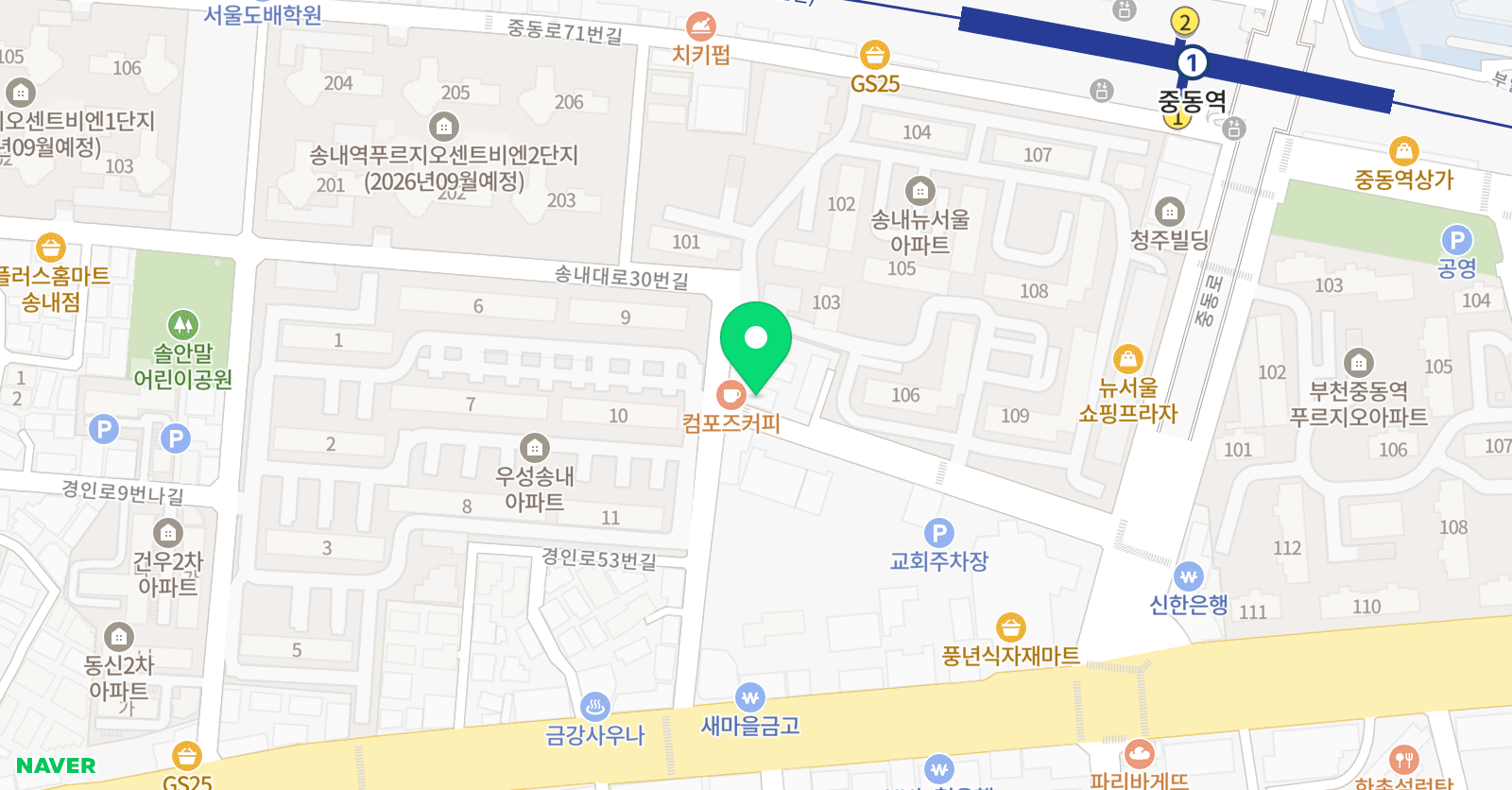 이쌤 수학교습소 위치