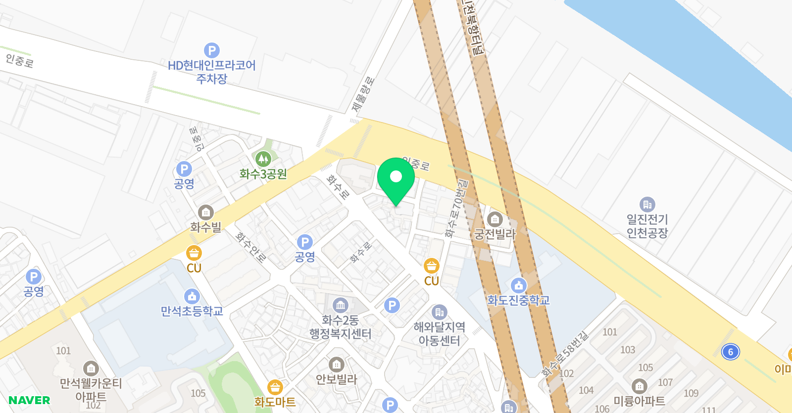 형근 태권도 속셈학원 위치
