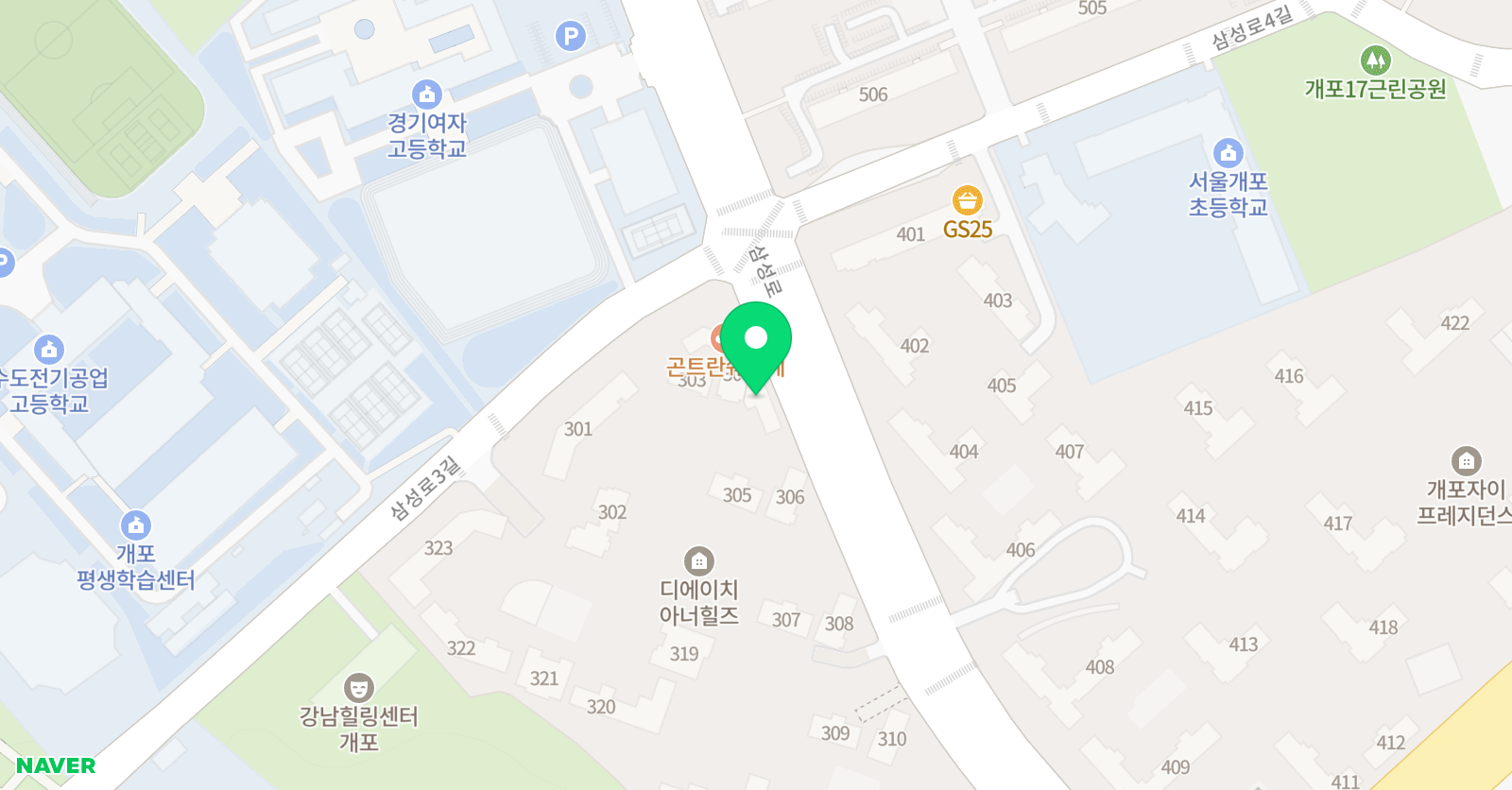 보라아트 미술교습소 위치