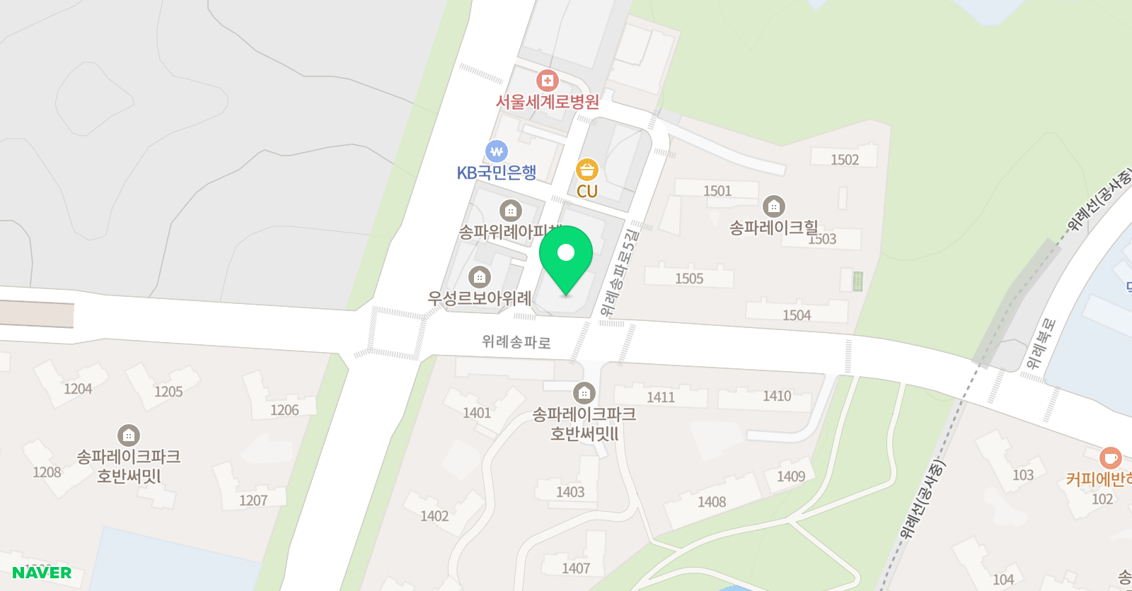 어반피아노음악학원 위치