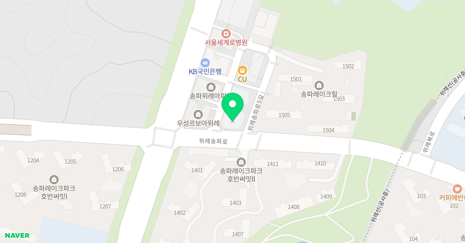 리드인 송파북위례점 위치