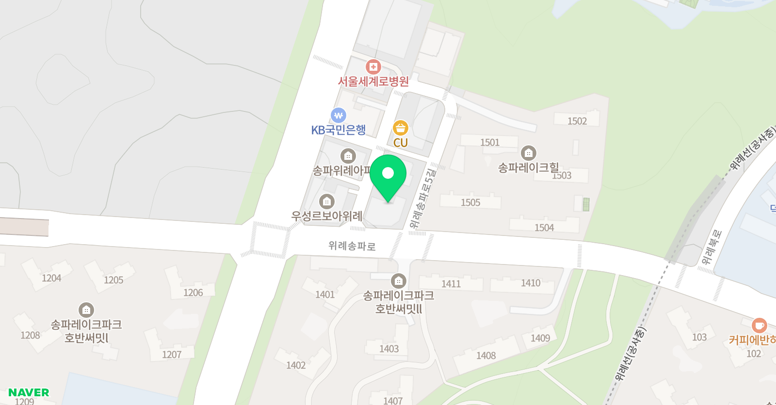 신나는 피아노음악학원 위치