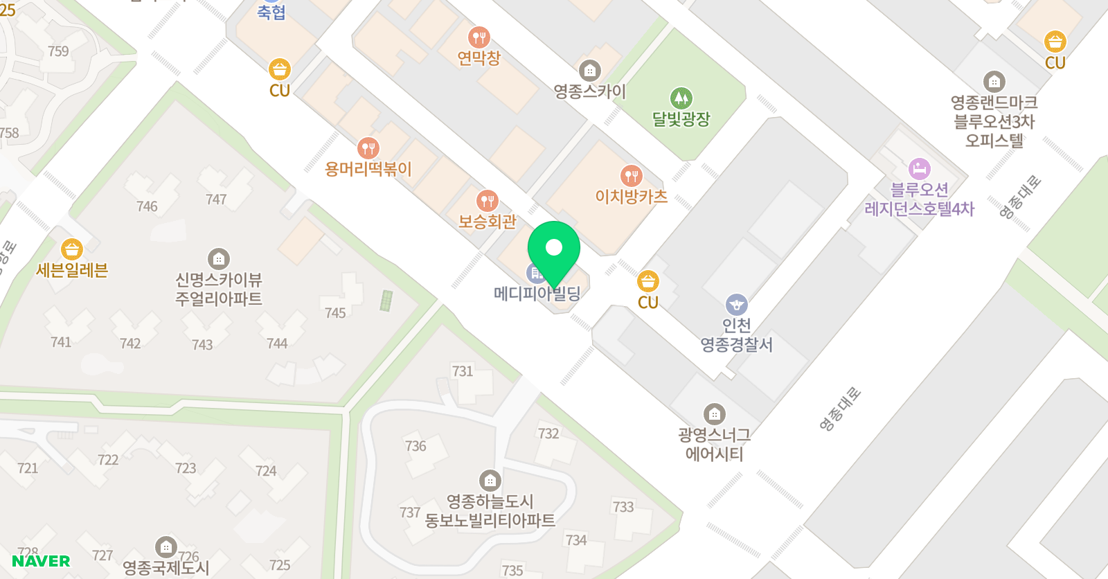 필굿 수학학원 위치