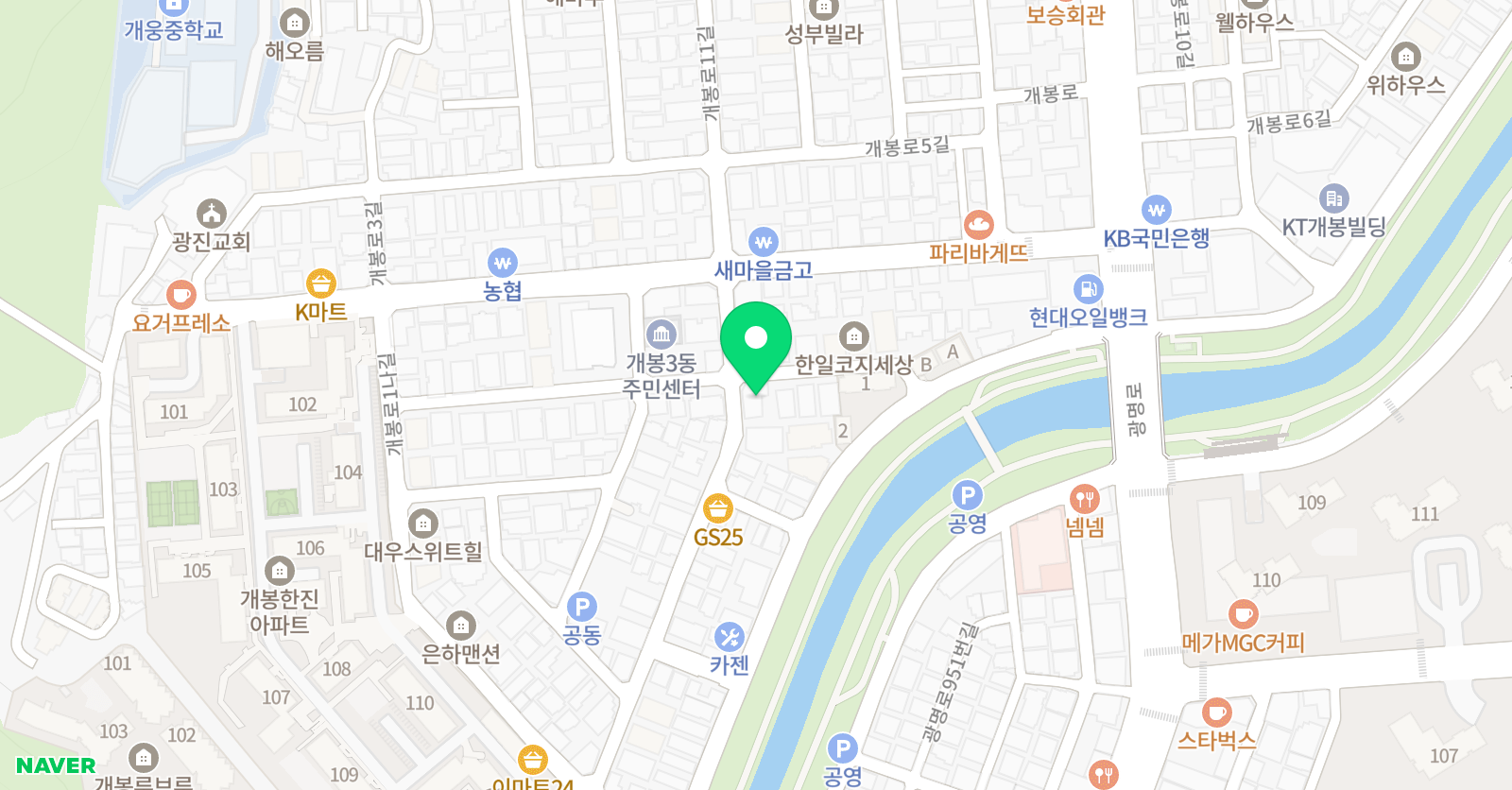 소원 태권도 위치
