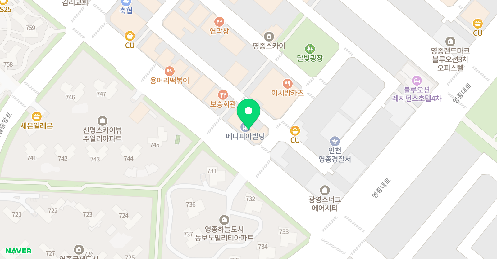 미래엔 영어수학학원 위치