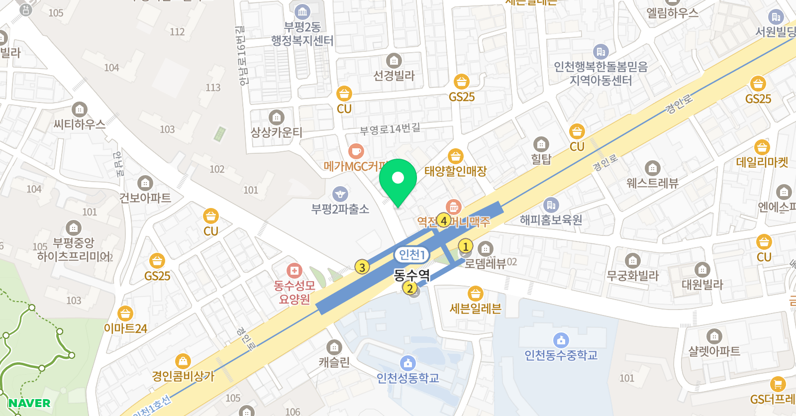 피아노포유 음악학원 위치