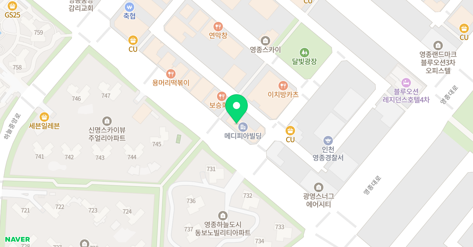 KCO 실용음악학원 위치