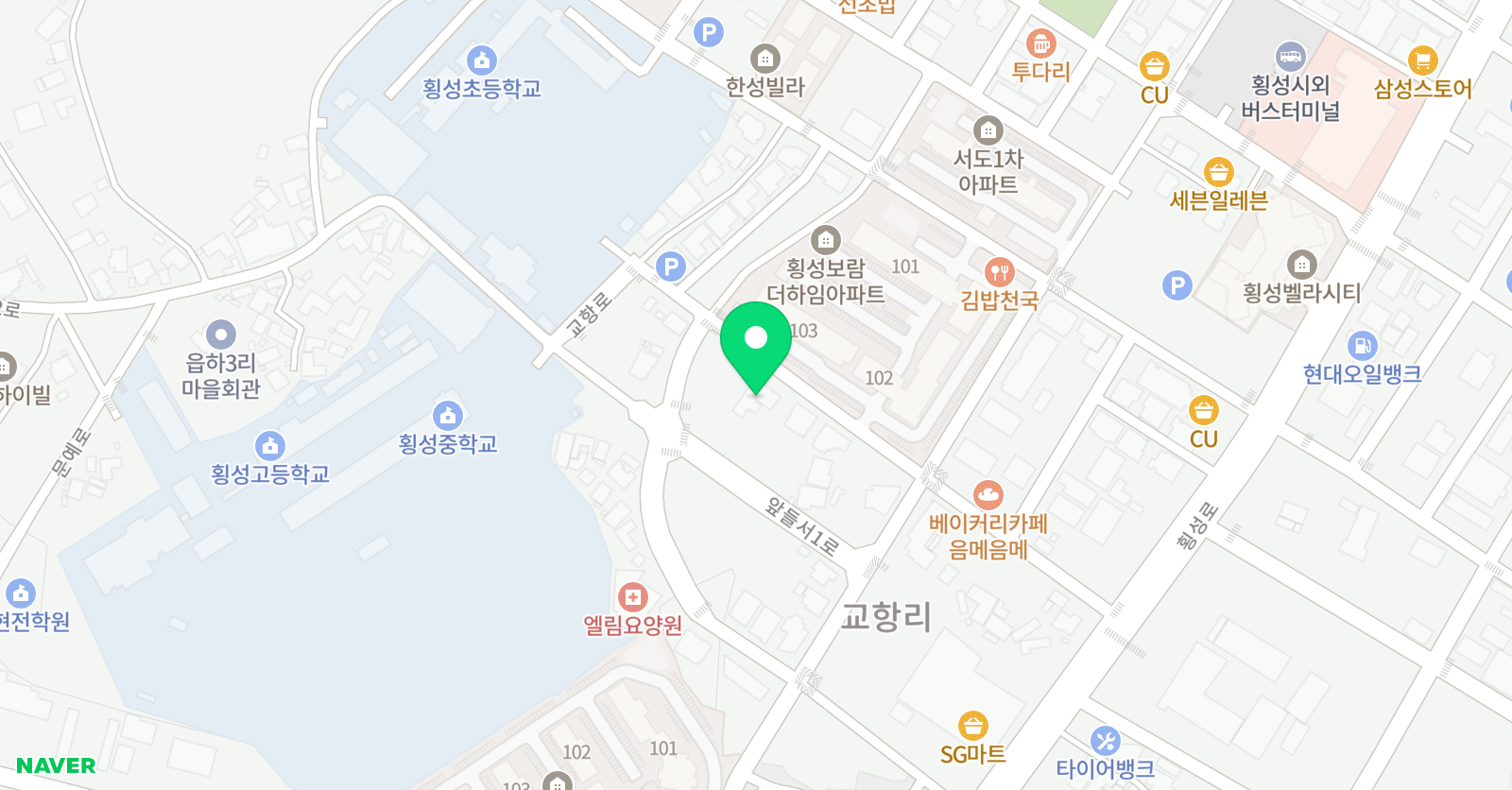 피아노숲 음악학원 위치