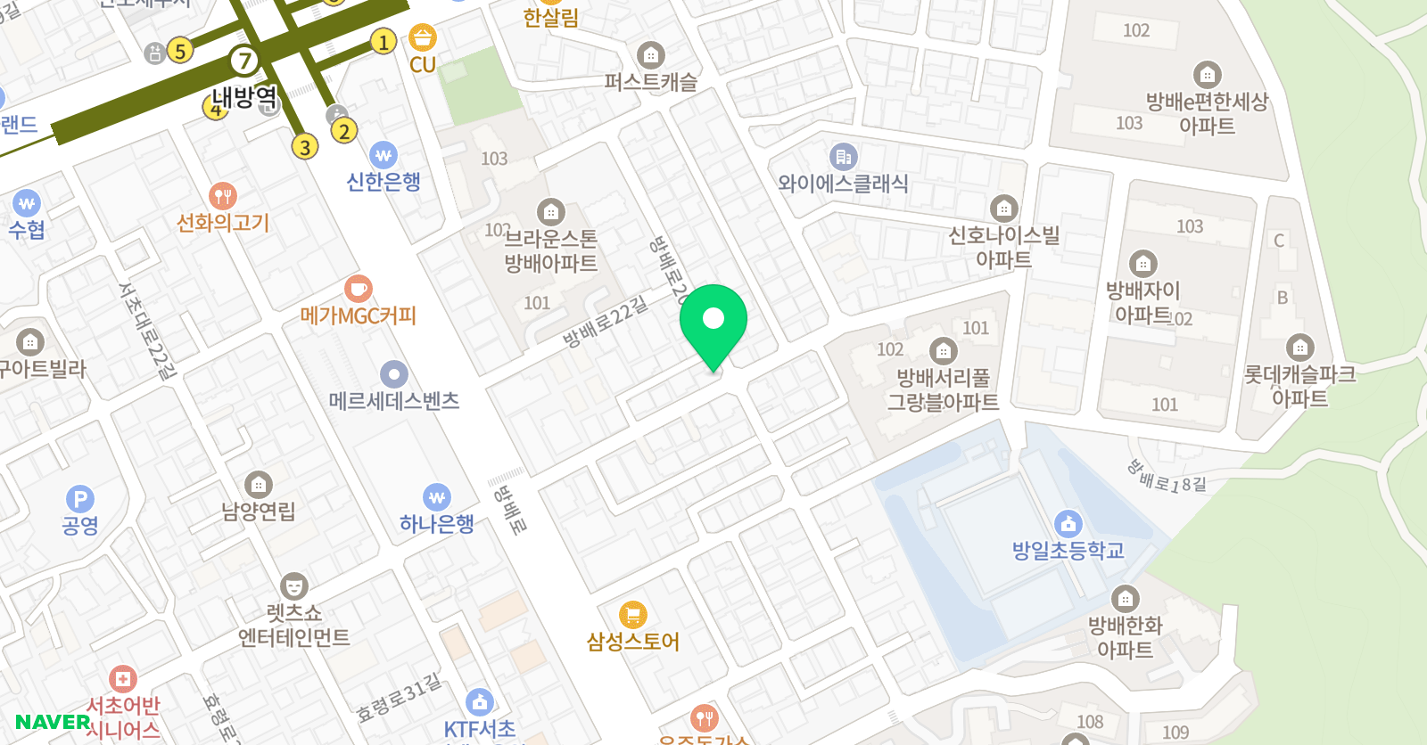 잔디 음악학원 위치