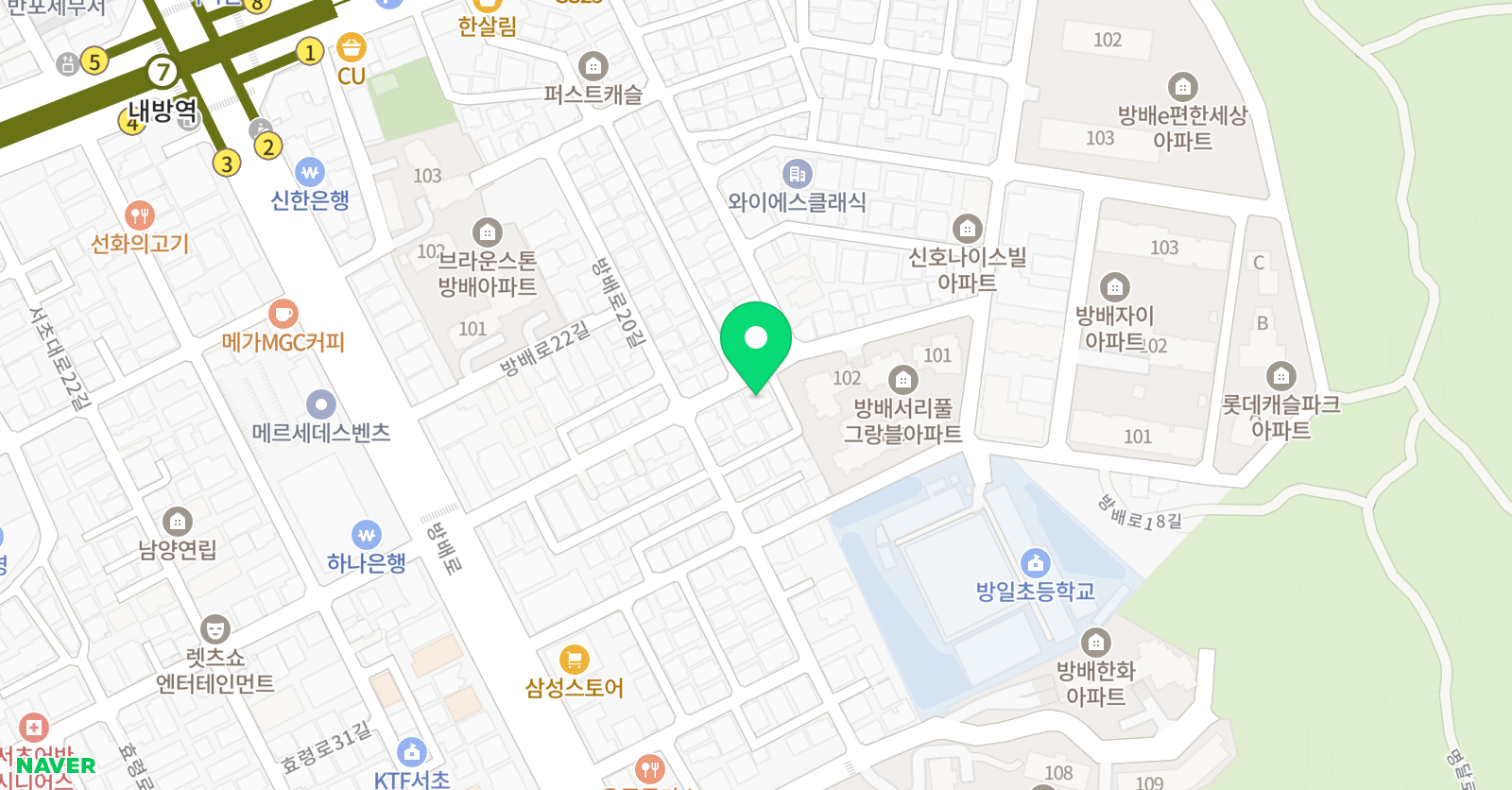 성음 음악학원 위치