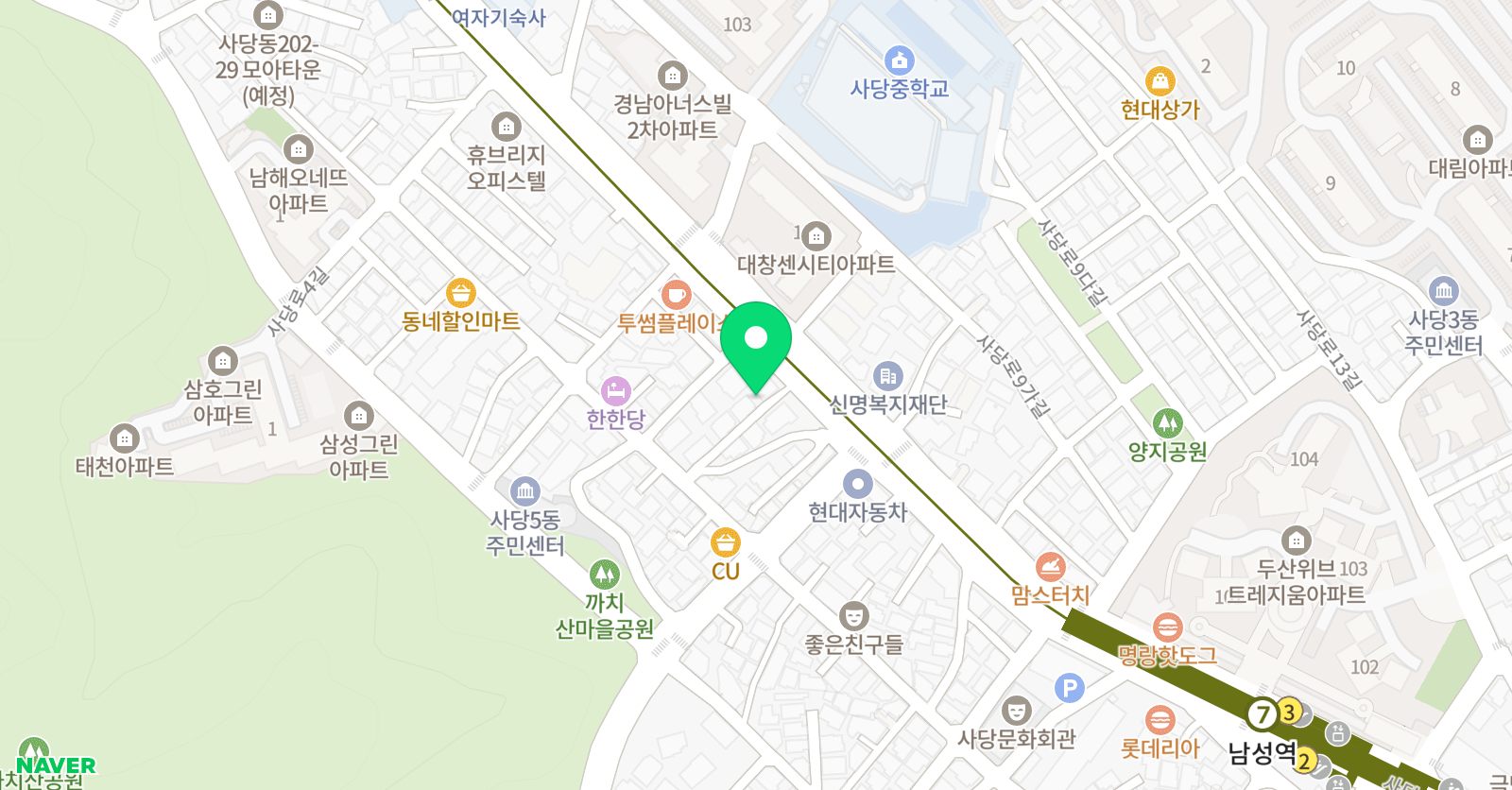 미술공간미술교습소 위치