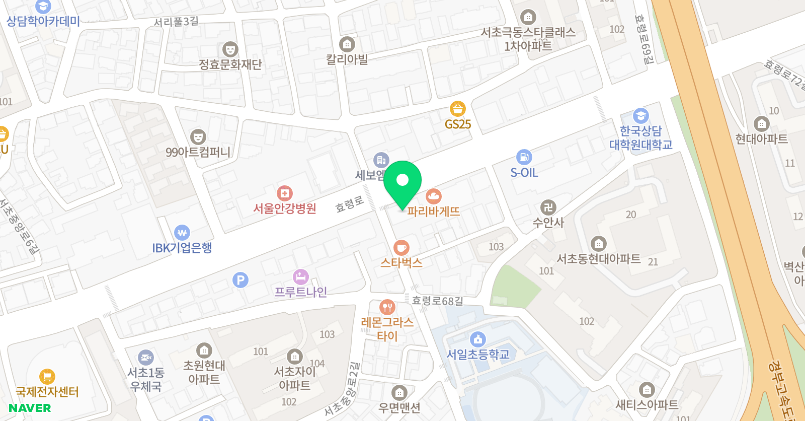 김앤최 잘하는 수학 위치