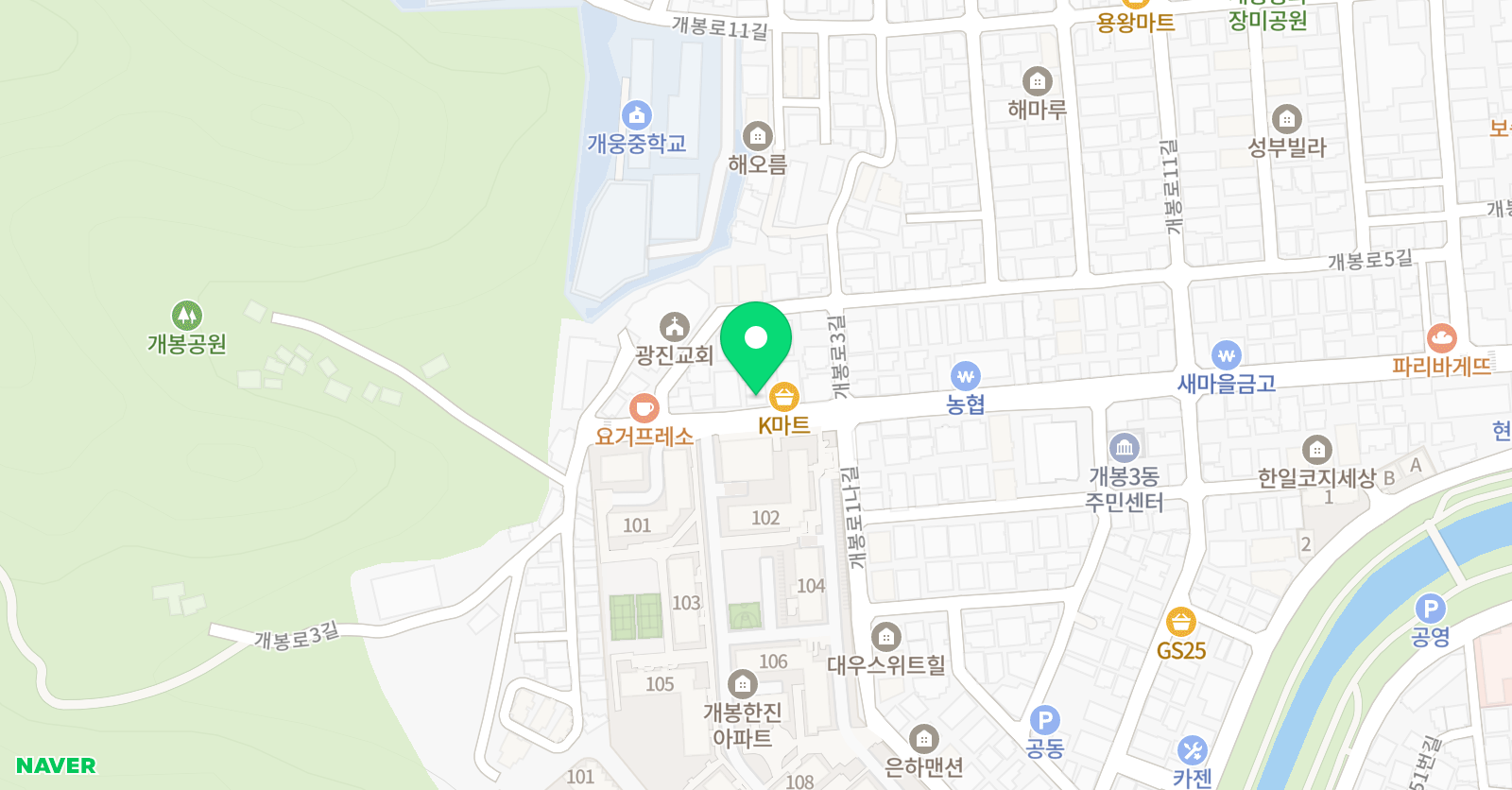 바흐 영재음악학원 위치