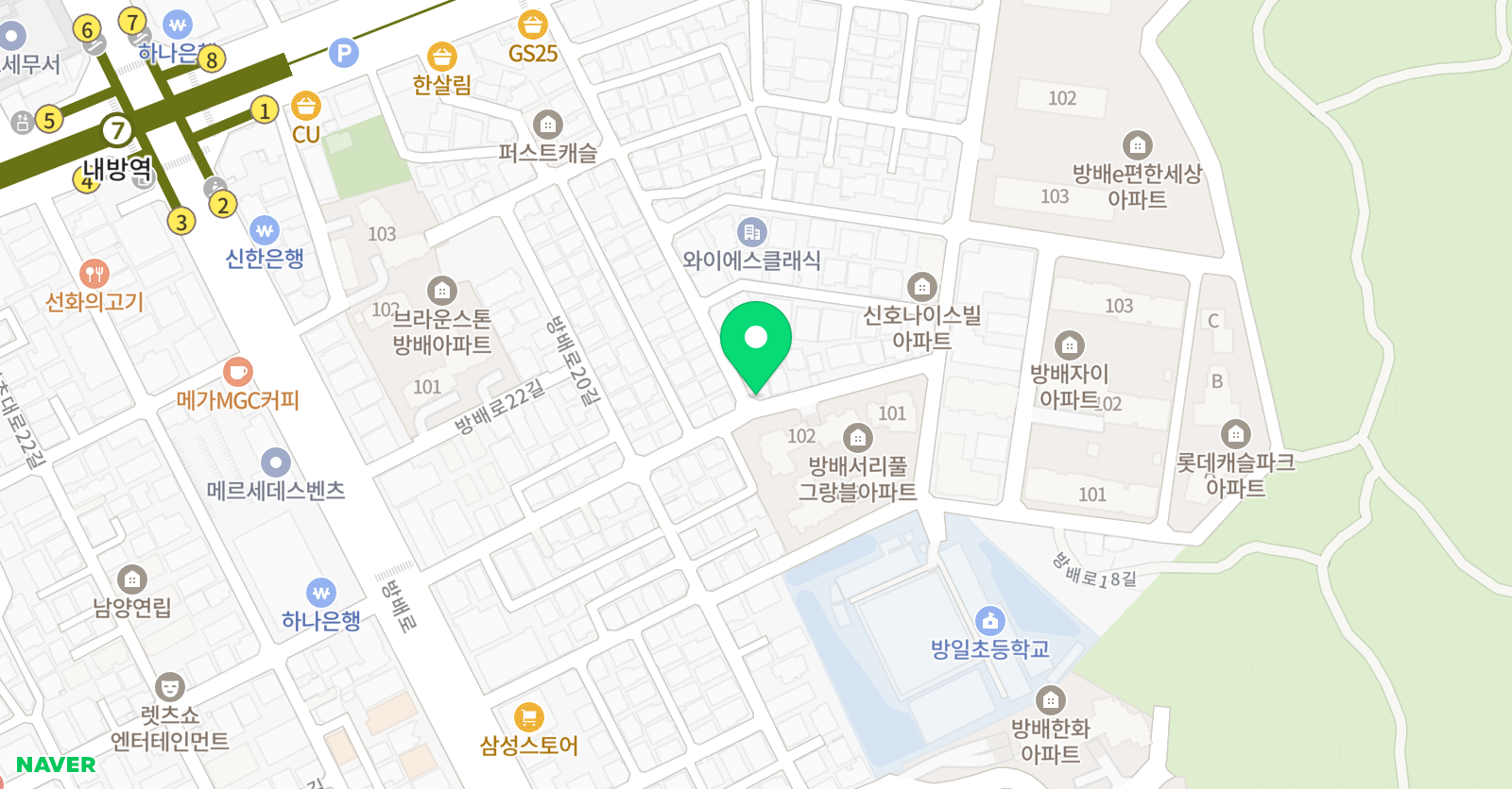 골목길 피아노교습소 위치