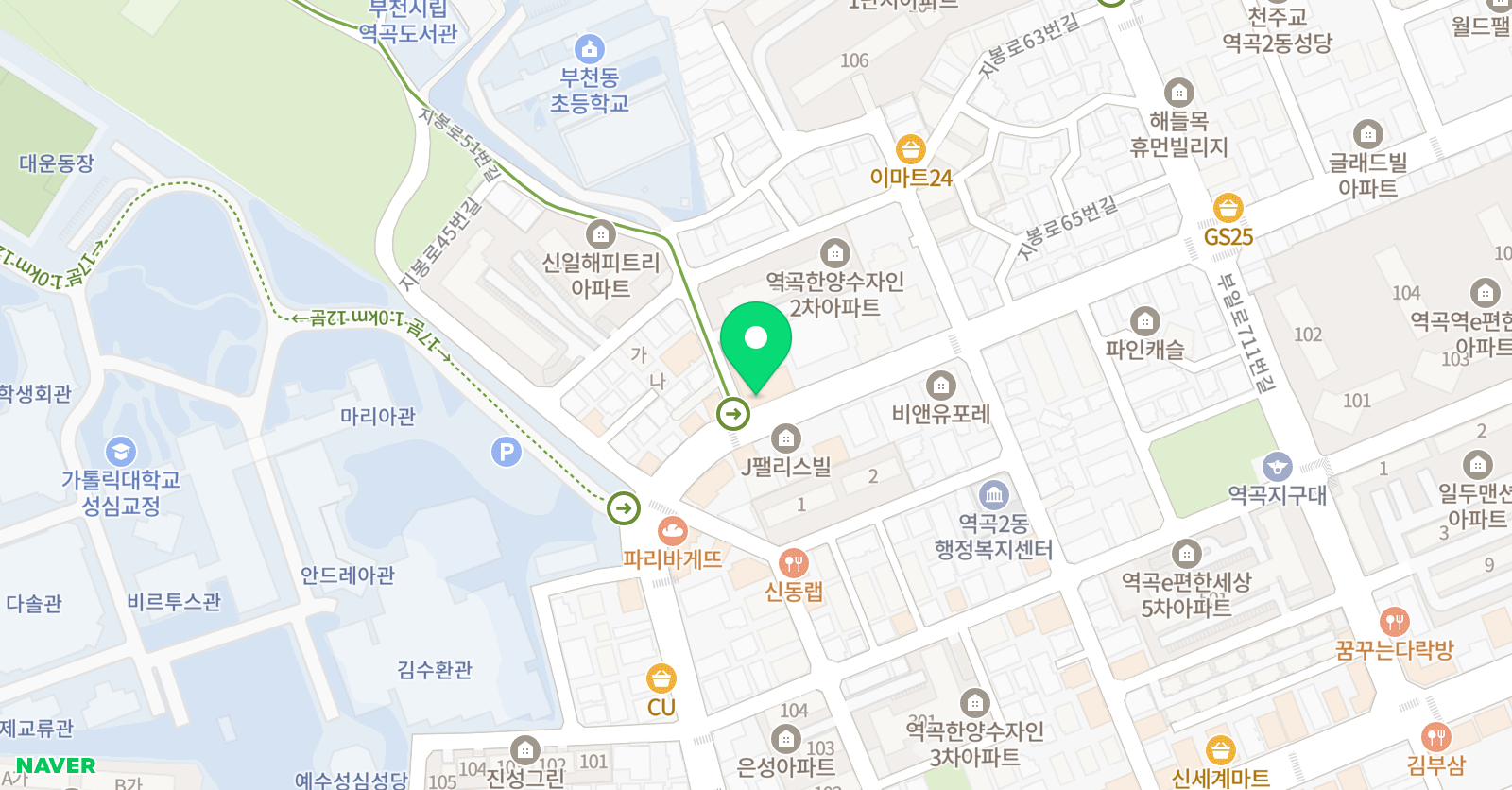 가브리엘 음악학원 위치