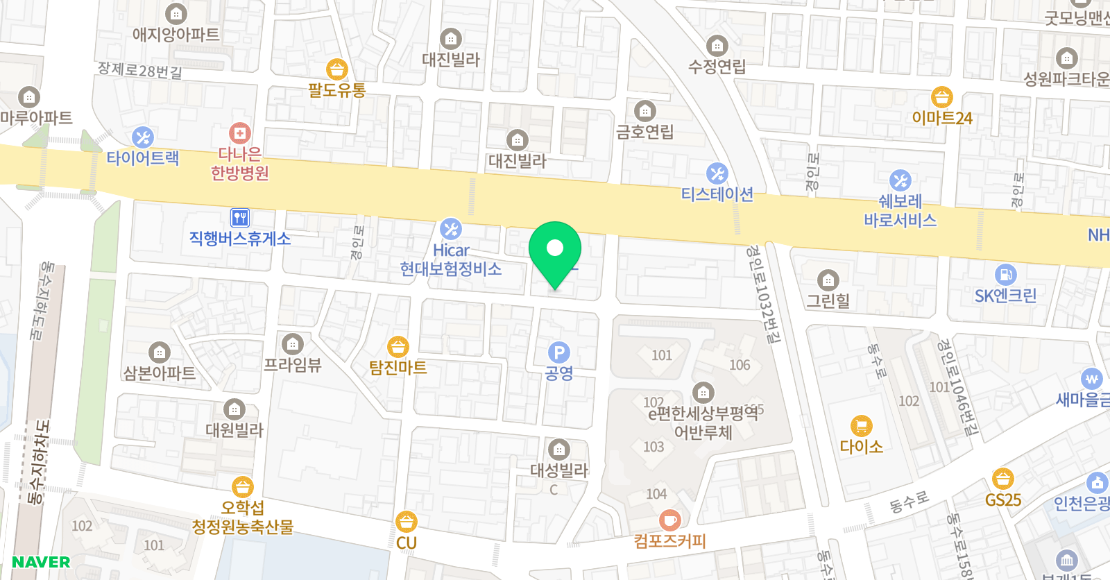 힘찬 어린이체육교실 위치