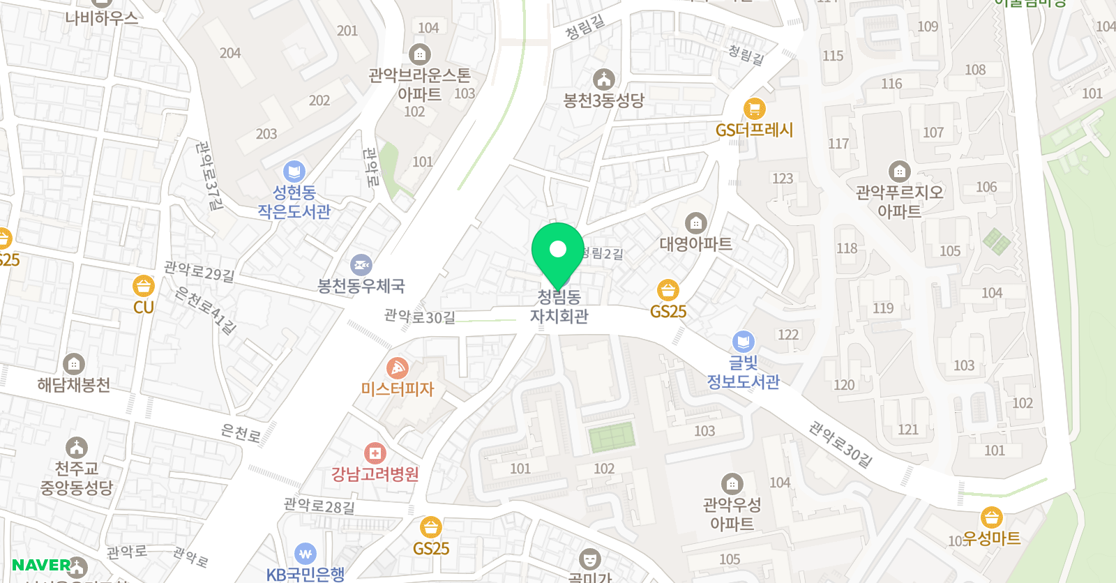 마테시스 수학학원 위치