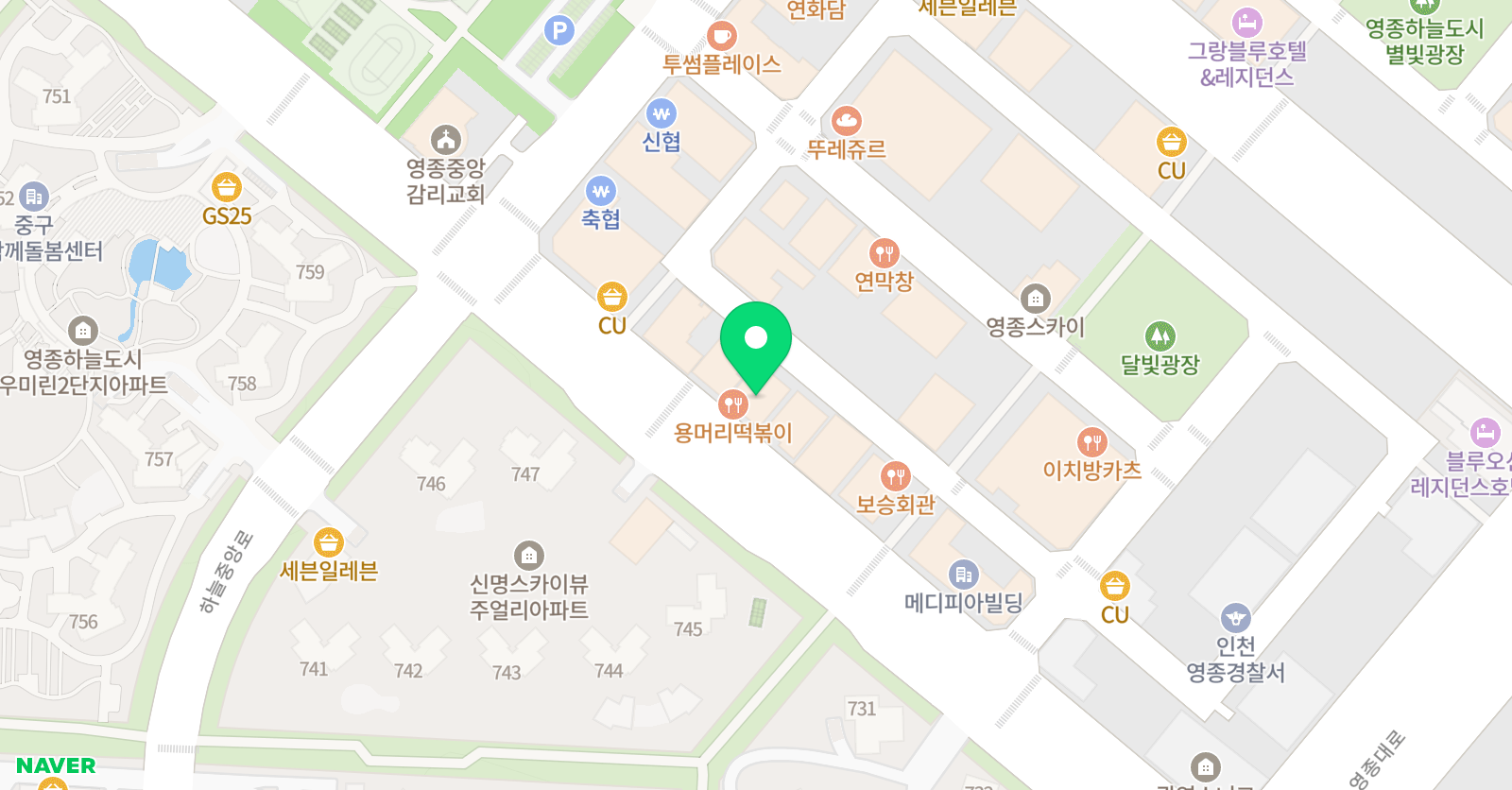 이앤이 학원 위치