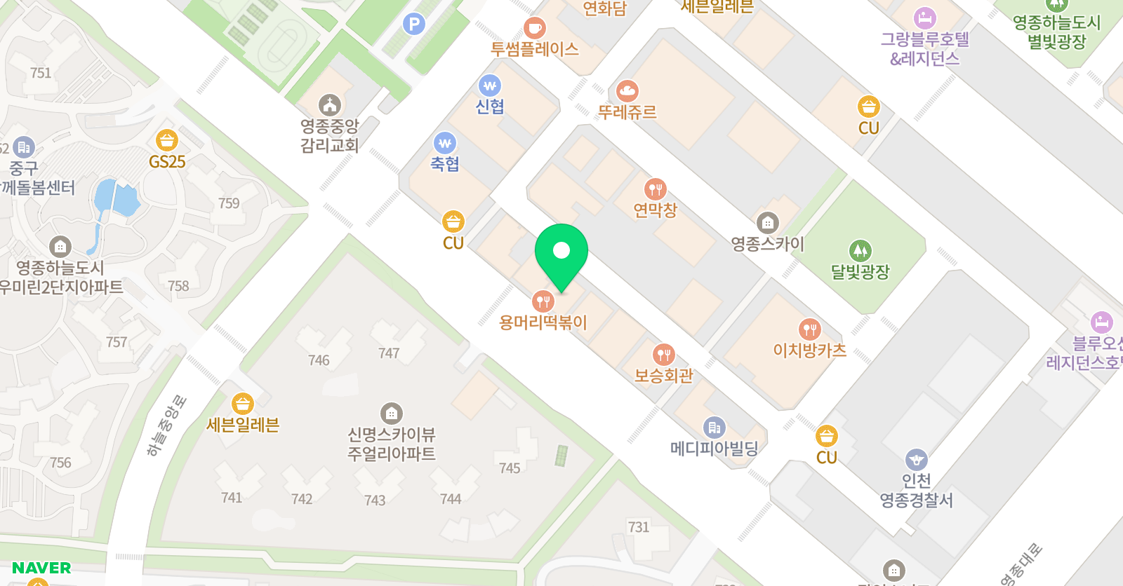 리드인독서논술 하늘달빛점 위치
