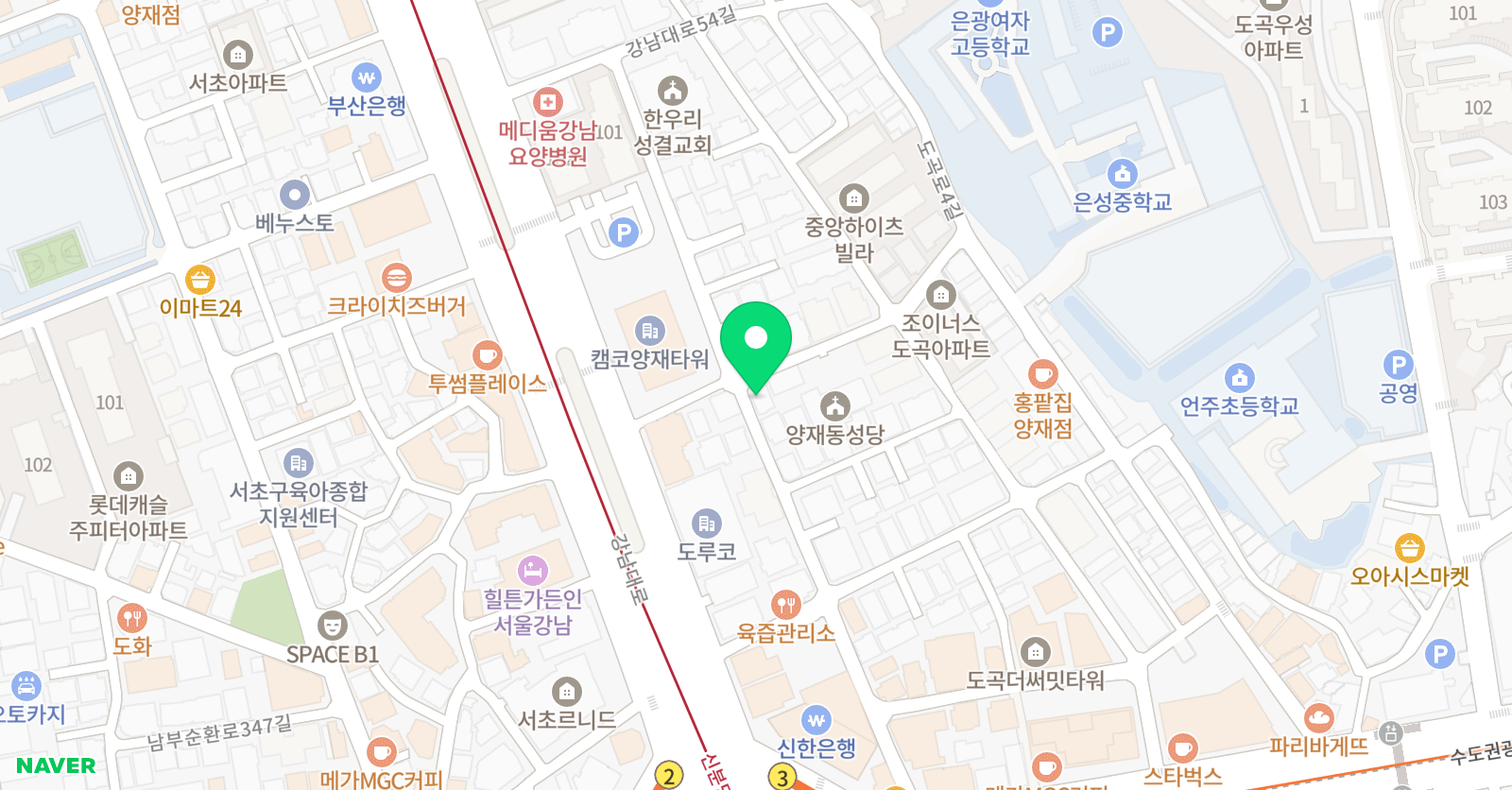 지구뮤직 드럼센터 위치