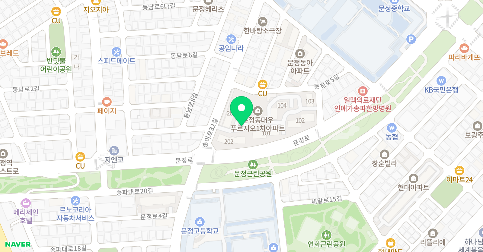 아리아뜰리에 미술교습소 위치
