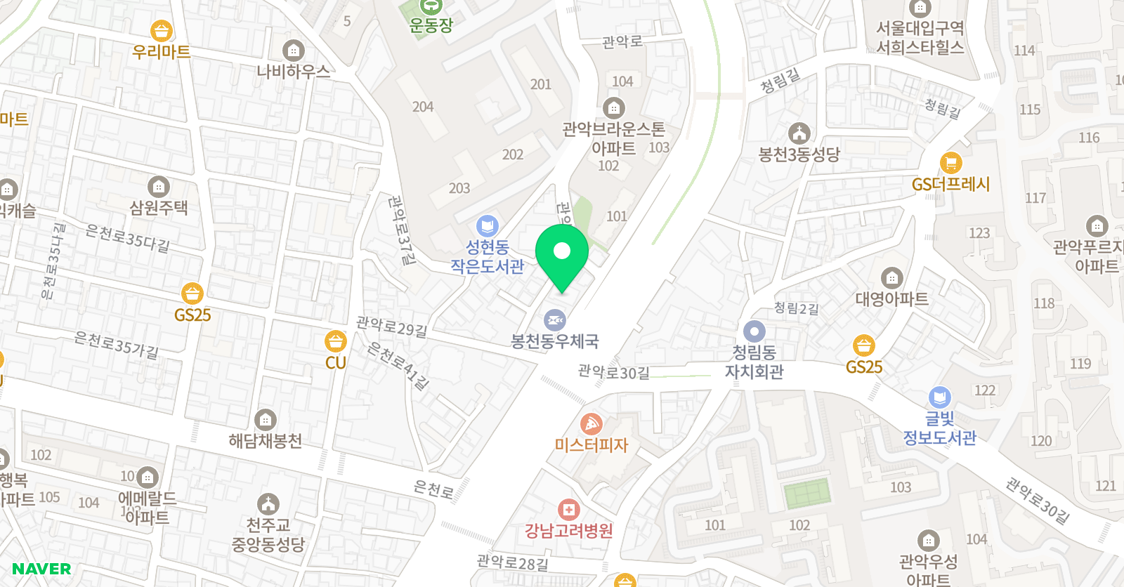 NTS 수학학원 위치