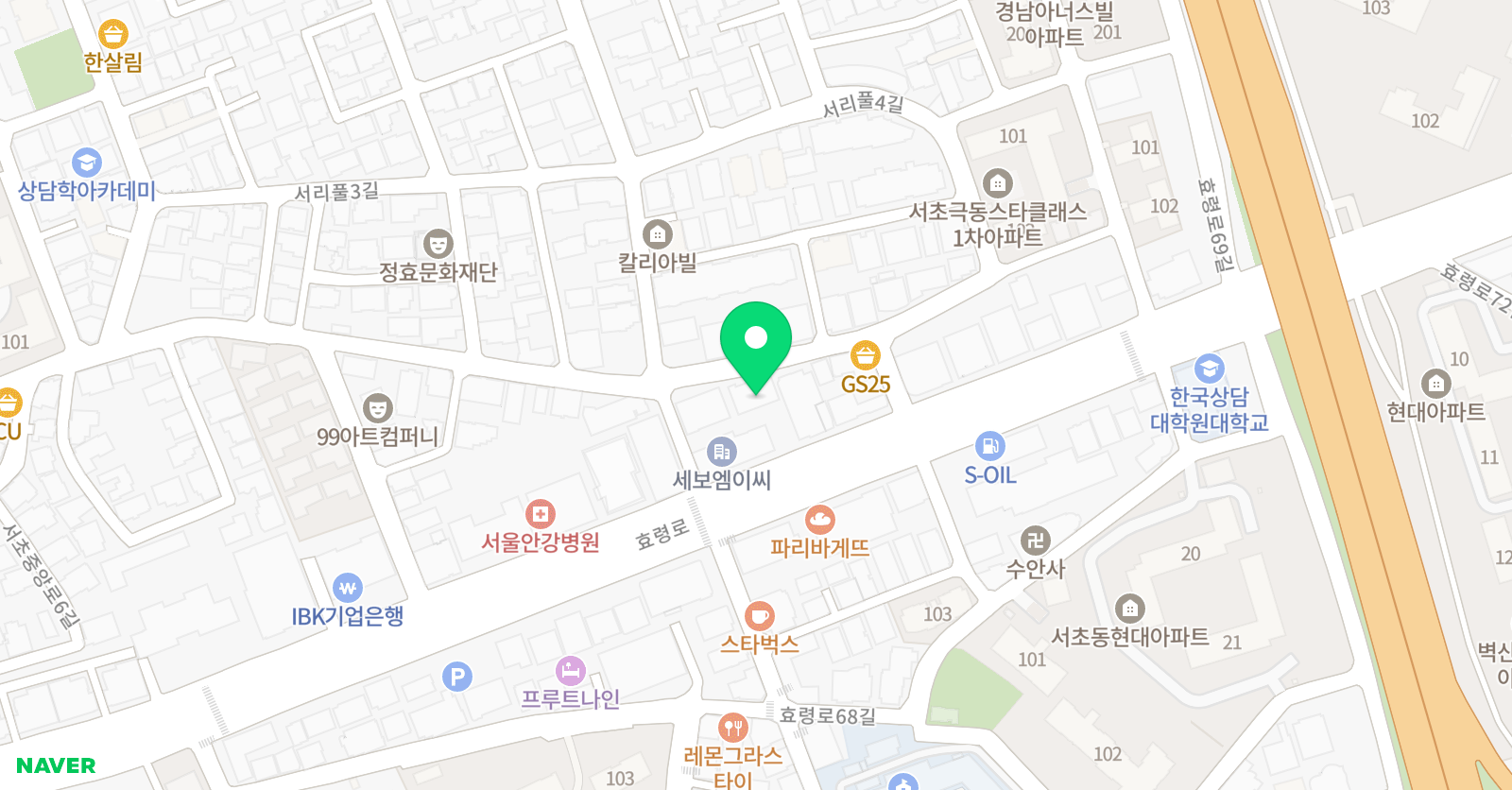 점핑아이스포츠 아이스포츠 서초점 위치