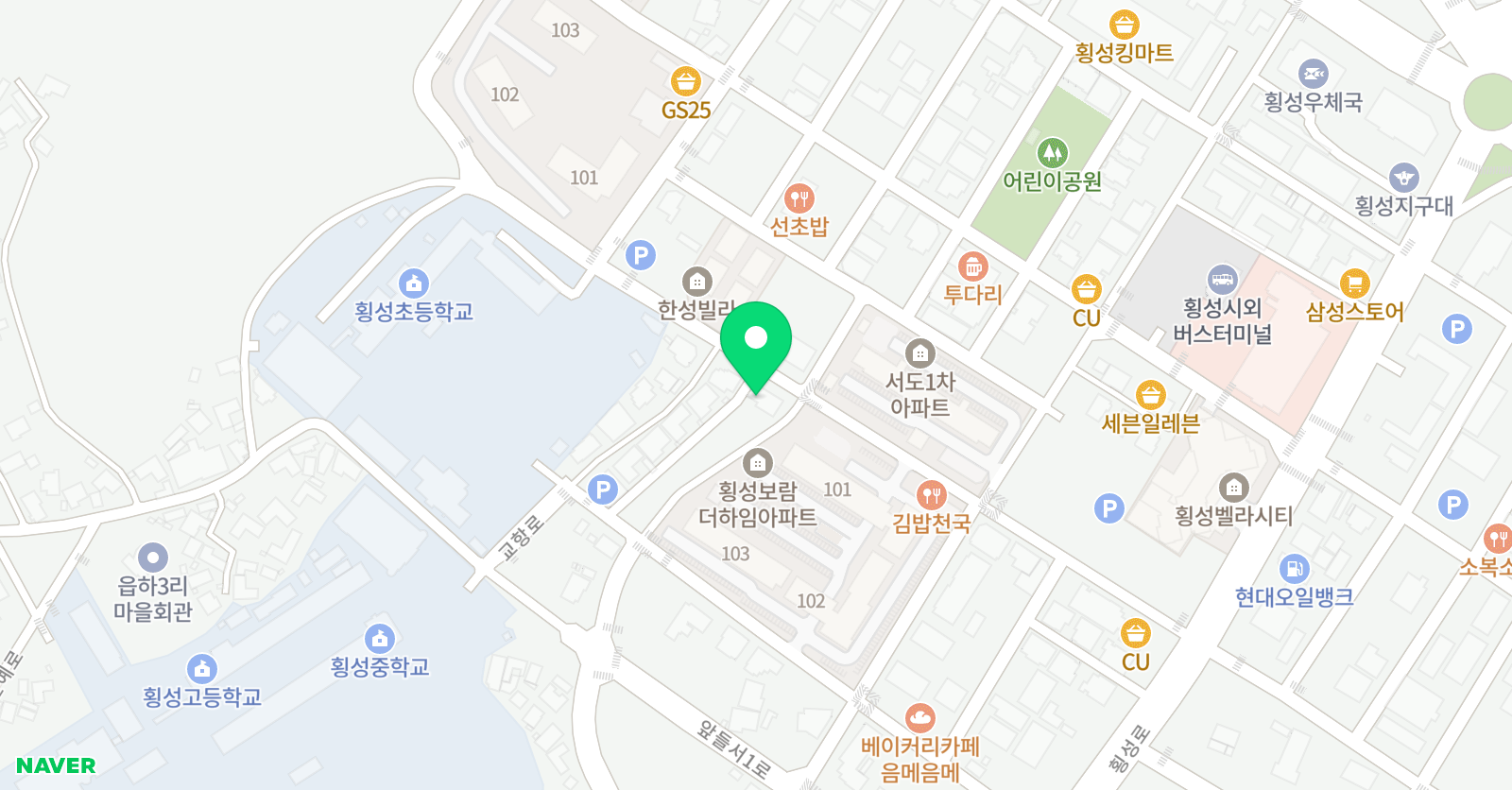 파워 학습법학원 위치
