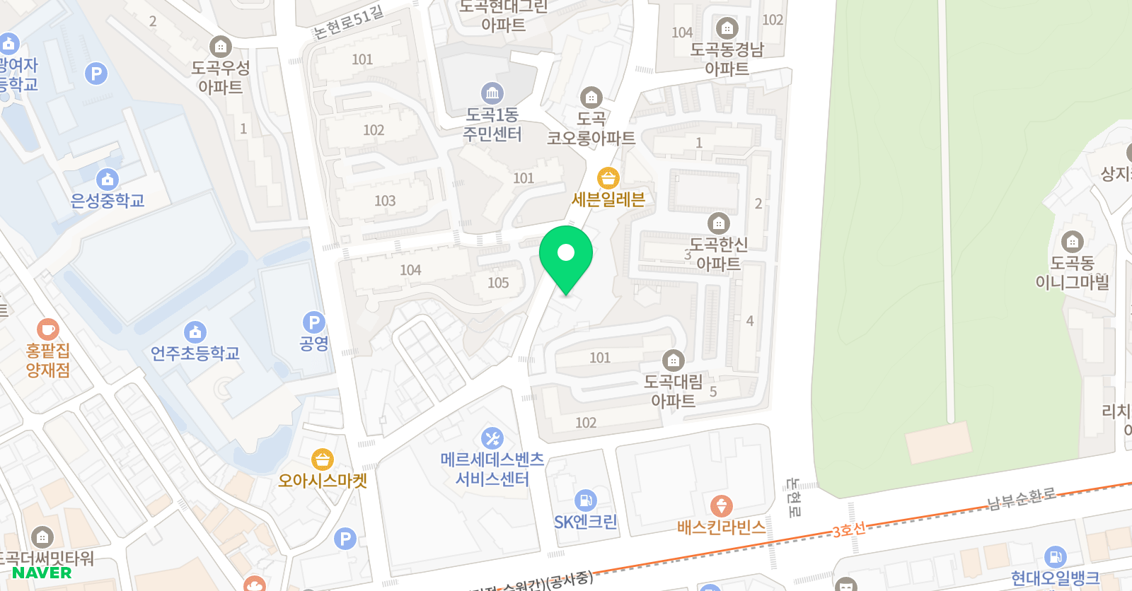 예빛음악학원 위치