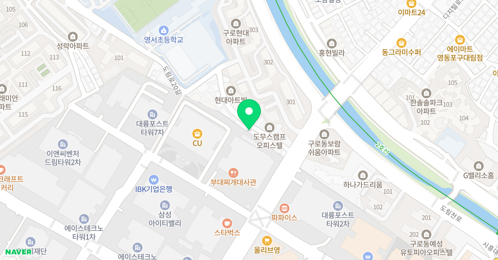 램프댄스아카데미 위치