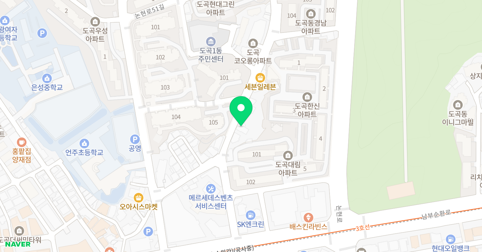 다빈치 미술 위치