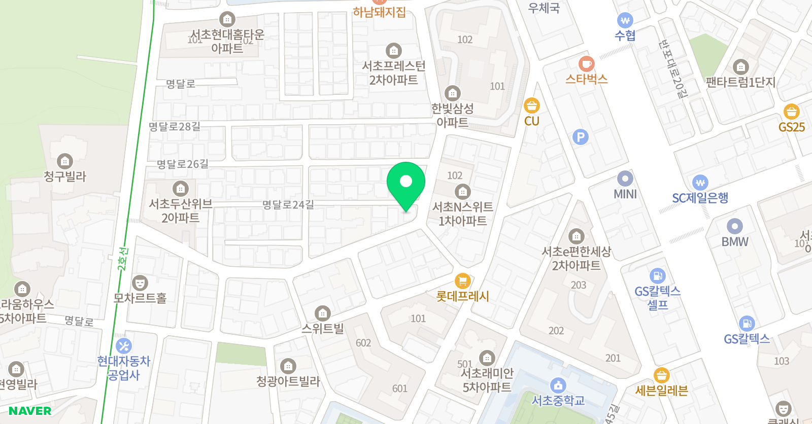 모든이 피아노 위치