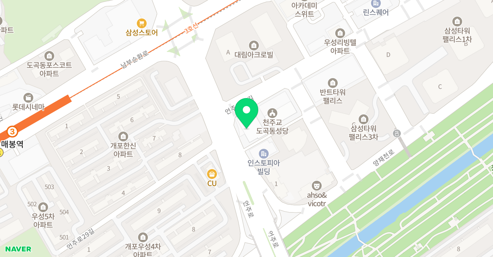 이정선 아트스쿨 위치
