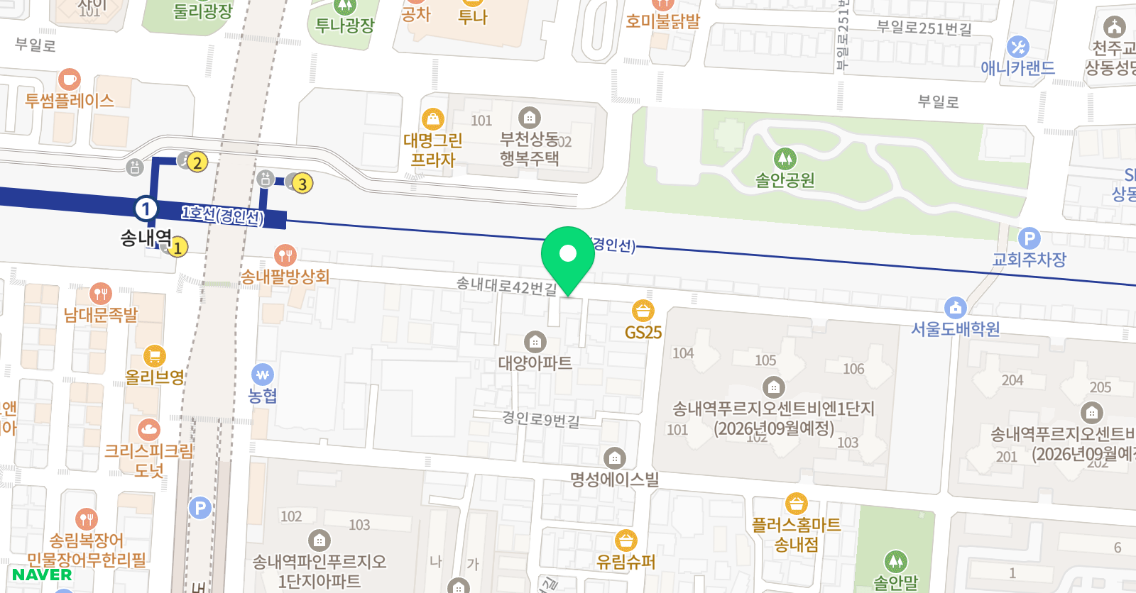 드로잉스튜디오숲 위치