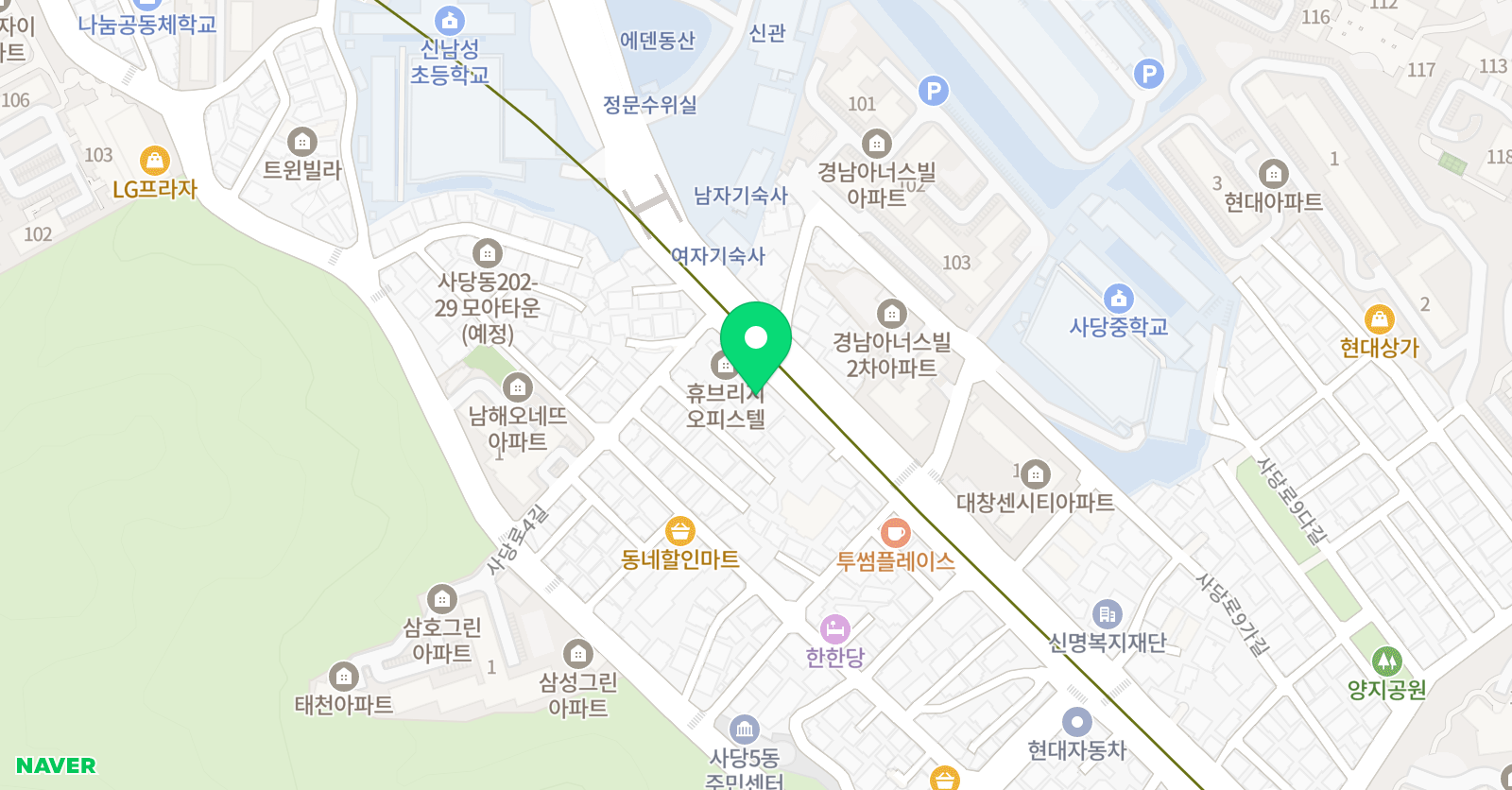 이엠아이 영어학원 위치